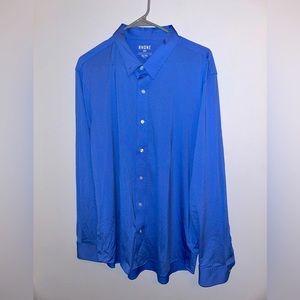 Rhone Commuter Lightweight Dress Shirt Classic Fit Long Sleeve Stretch Mens XXL